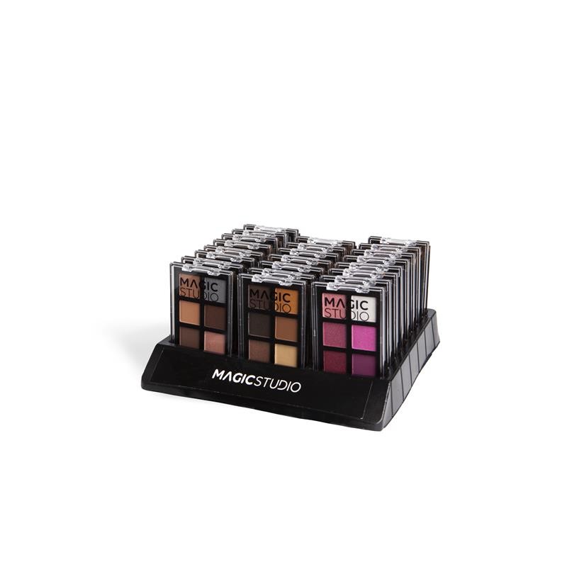 Surtido paleta de sombras de ojos de 6 colores -MS-26129-MAGIC STUDIO