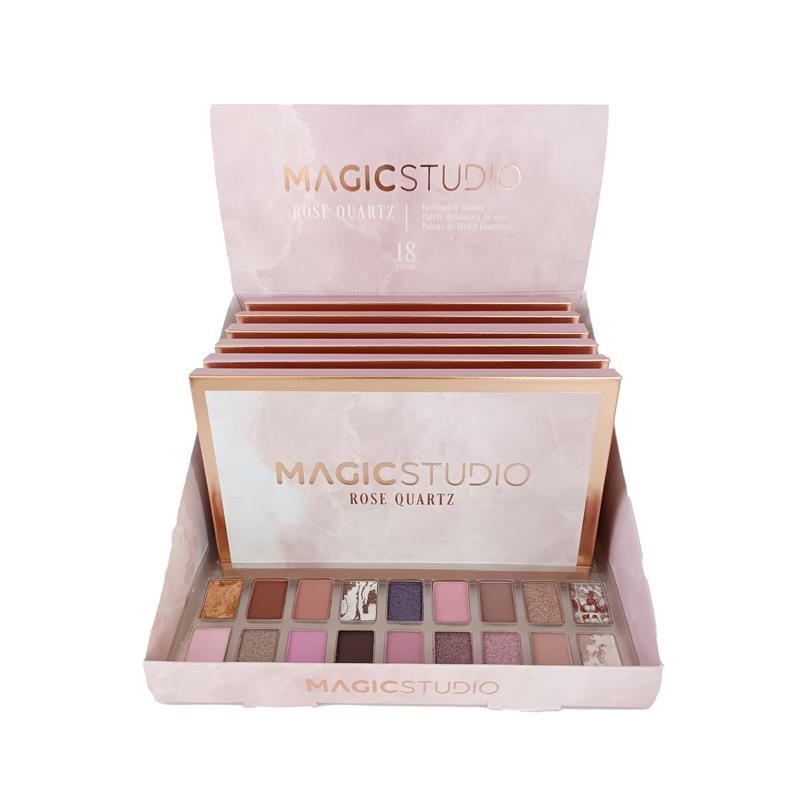 Paleta de sombras de ojos de 18 colores Rose Quartz-MS-24501-MAGIC STUDIO