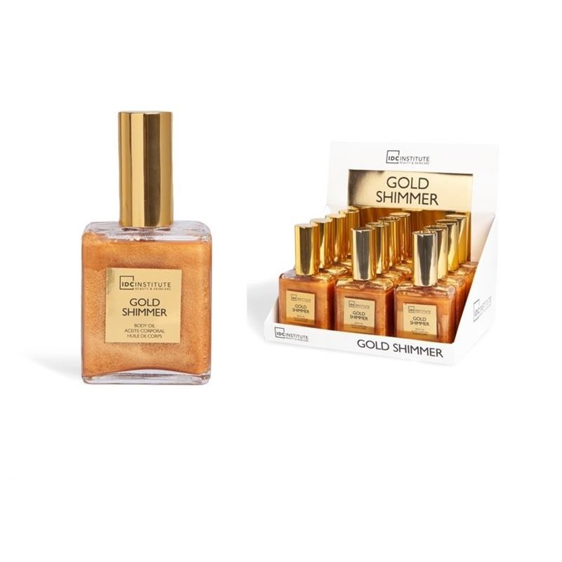Aceite corporal de brillo dorado idc institute-IDC-99153-IDC INSTITUTE