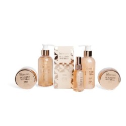 Set de baño 6 piezas  en cesta bronce idc institute-CIDC-44513-IDC Institute