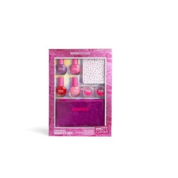 Pack de uñas con neceser fantastic pretty girls magic studio-MS-26116-Magic Studio