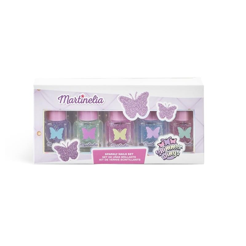 Set de uñas brillante shimmer wings  martinelia-MA-12244-Martinelia