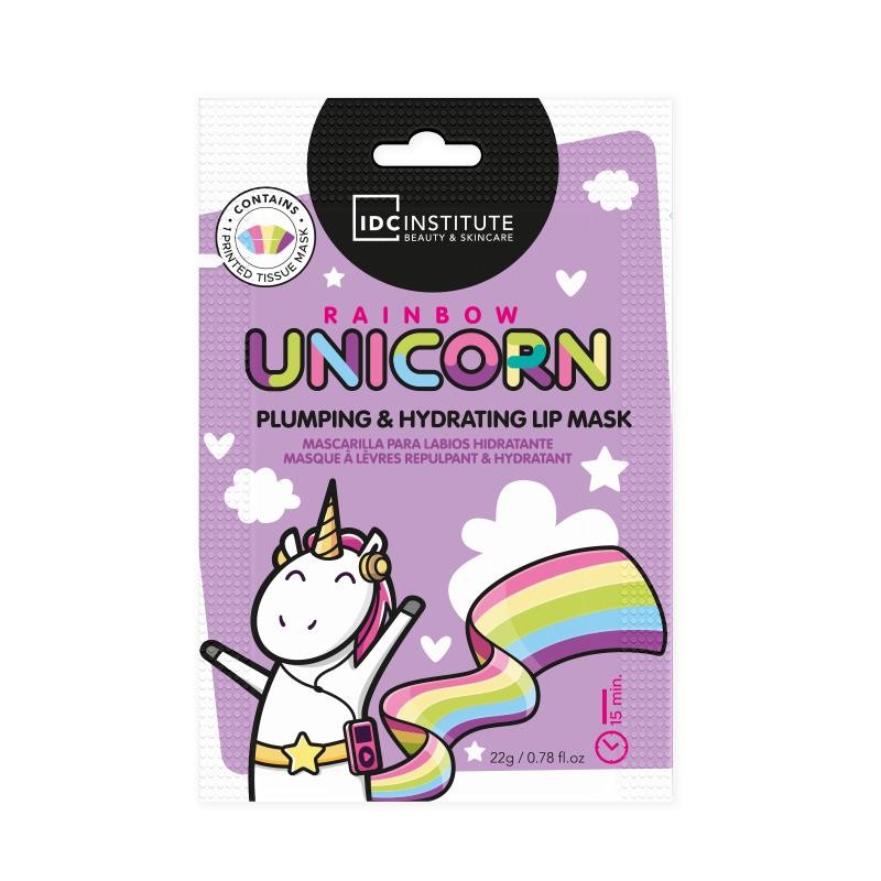 Mascarilla de labios voluminizante e hidratante Unicornio-IDC-90017-IDC INSTITUTE
