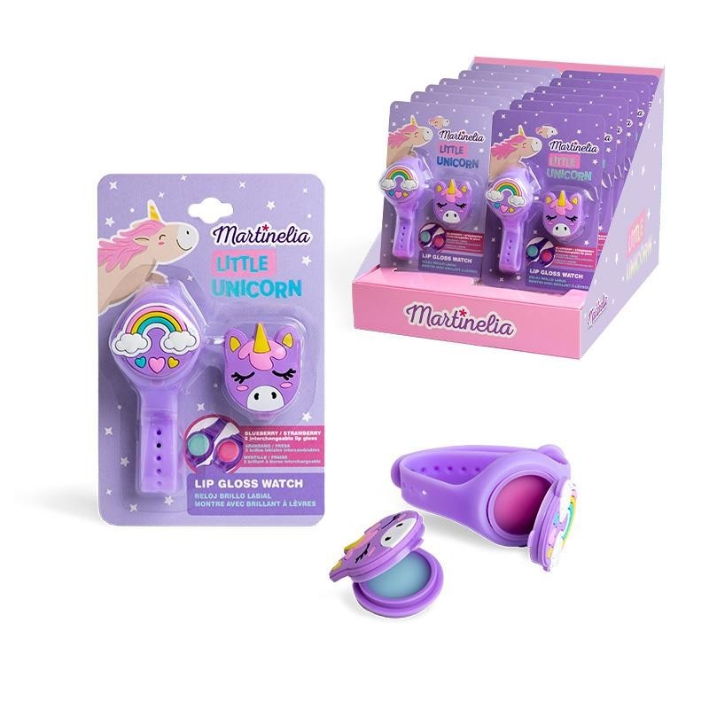 Pack reloj lipgloss de little unicorn con un cabezal intercambiable-MA-68026-Martinelia